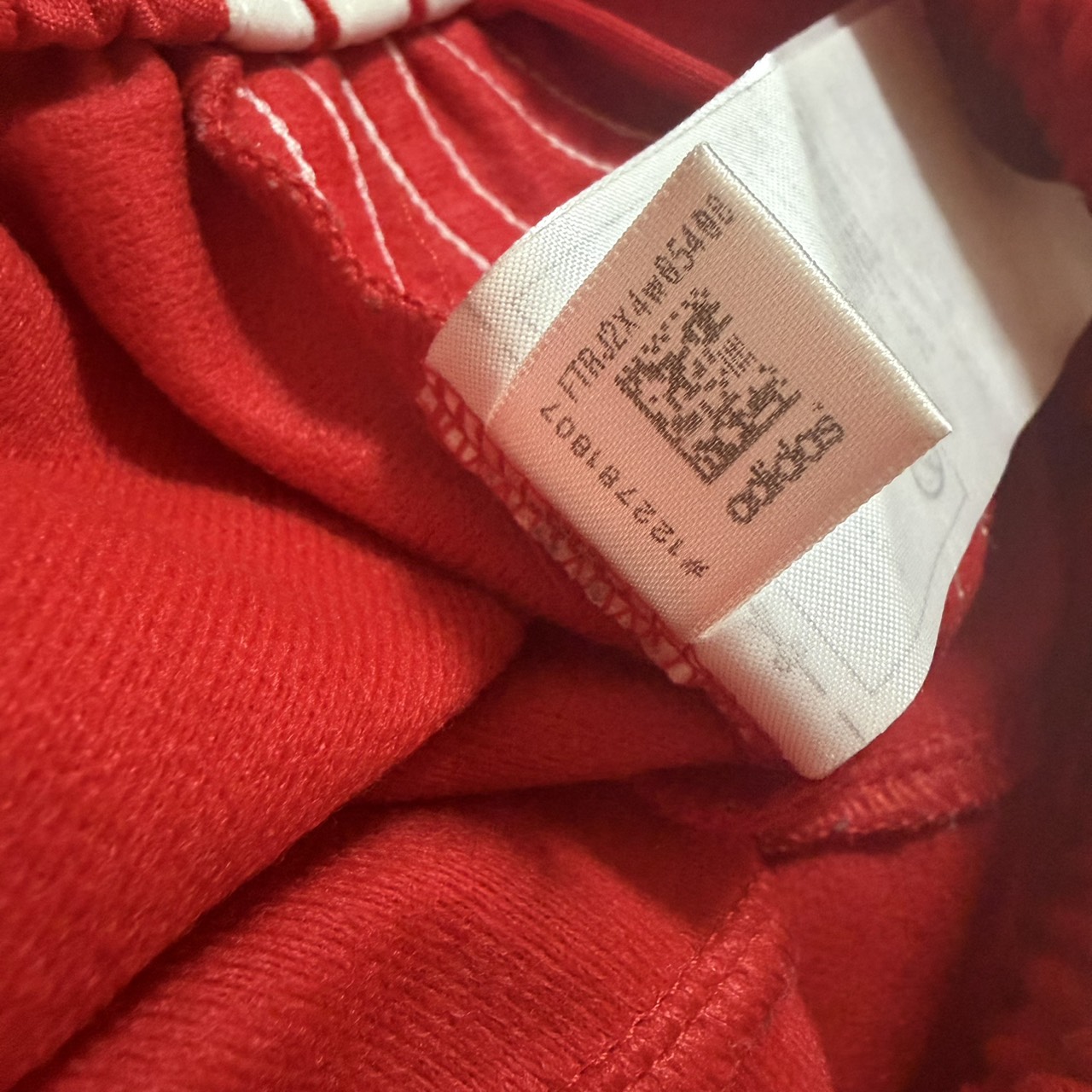 adidas アディダス ファイヤーバード トラックパンツ レッド S