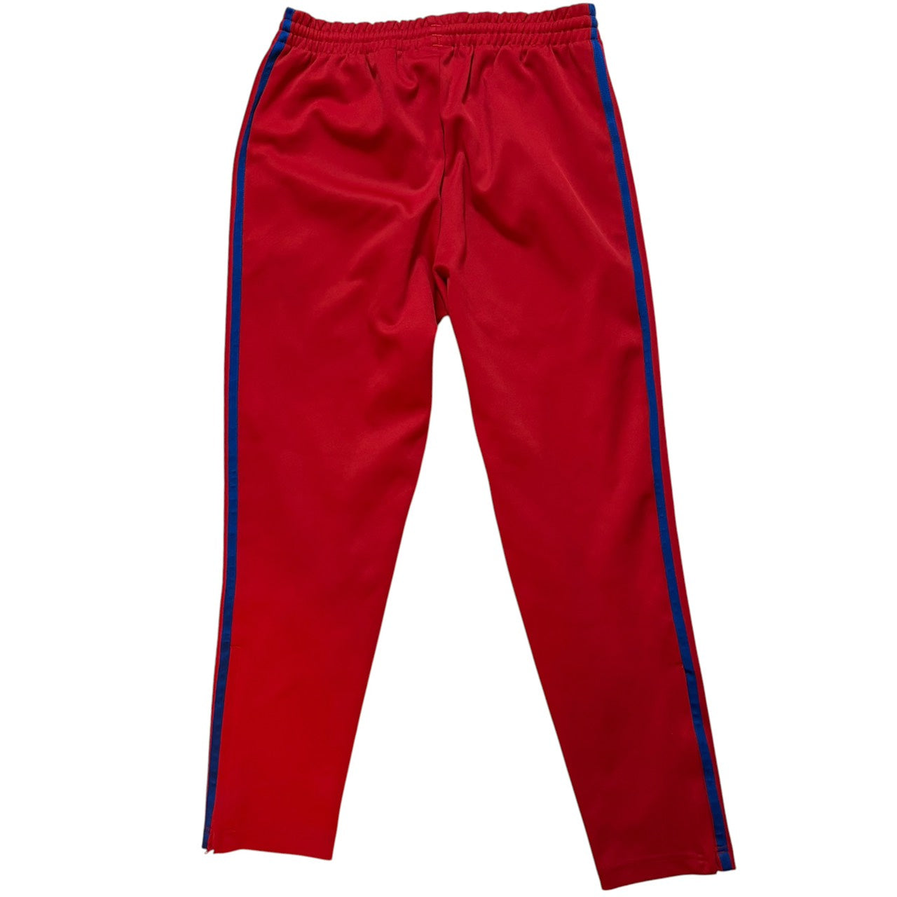 adidas アディダス トラックパンツ ジャージ ファイヤーバード レッドxブルー M