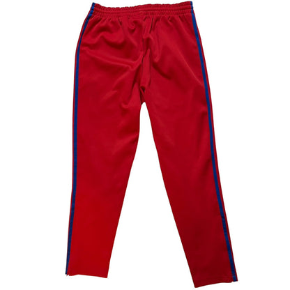 adidas アディダス トラックパンツ ジャージ ファイヤーバード レッドxブルー M