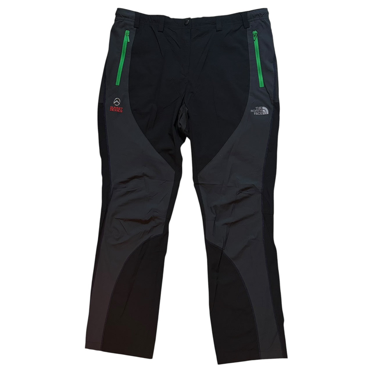 THE NORTH FACE ザノースフェイス サミットシリーズ パンツ ブラックx緑 S