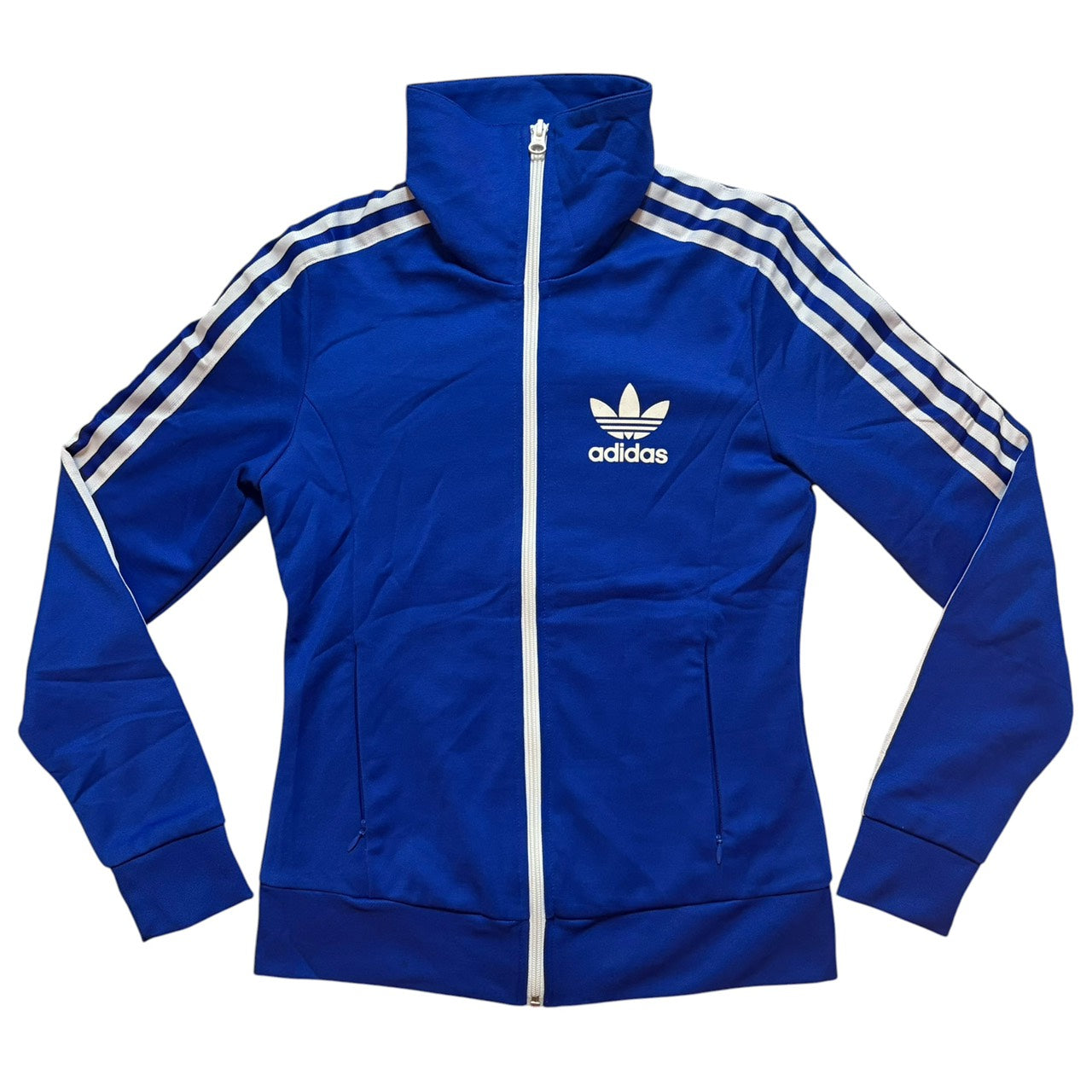 adidas アディダス トラックジャケット ジャージ ブルー S