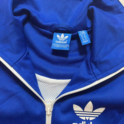 adidas アディダス トラックジャケット ジャージ ブルー S