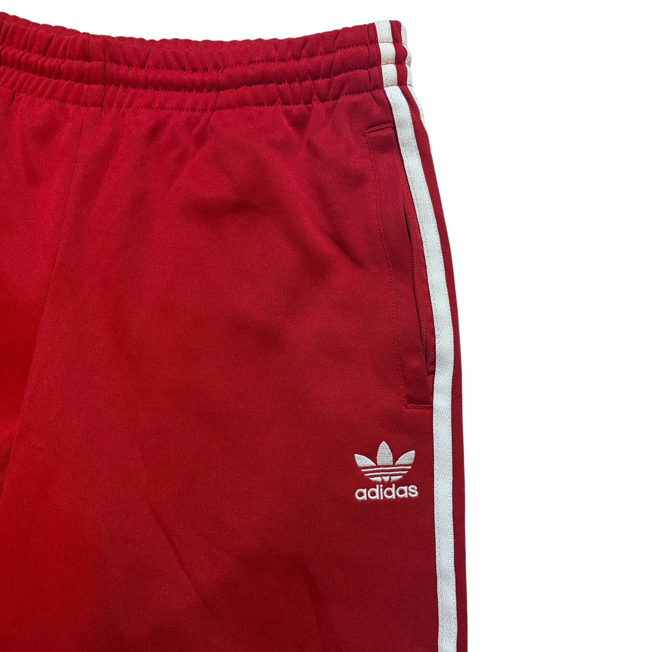 adidas アディダス トラックパンツ ジョガーパンツ レッド 2XL