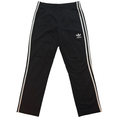 adidas アディダス トラックパンツ ジャージ トレフォイルロゴ ブラック M