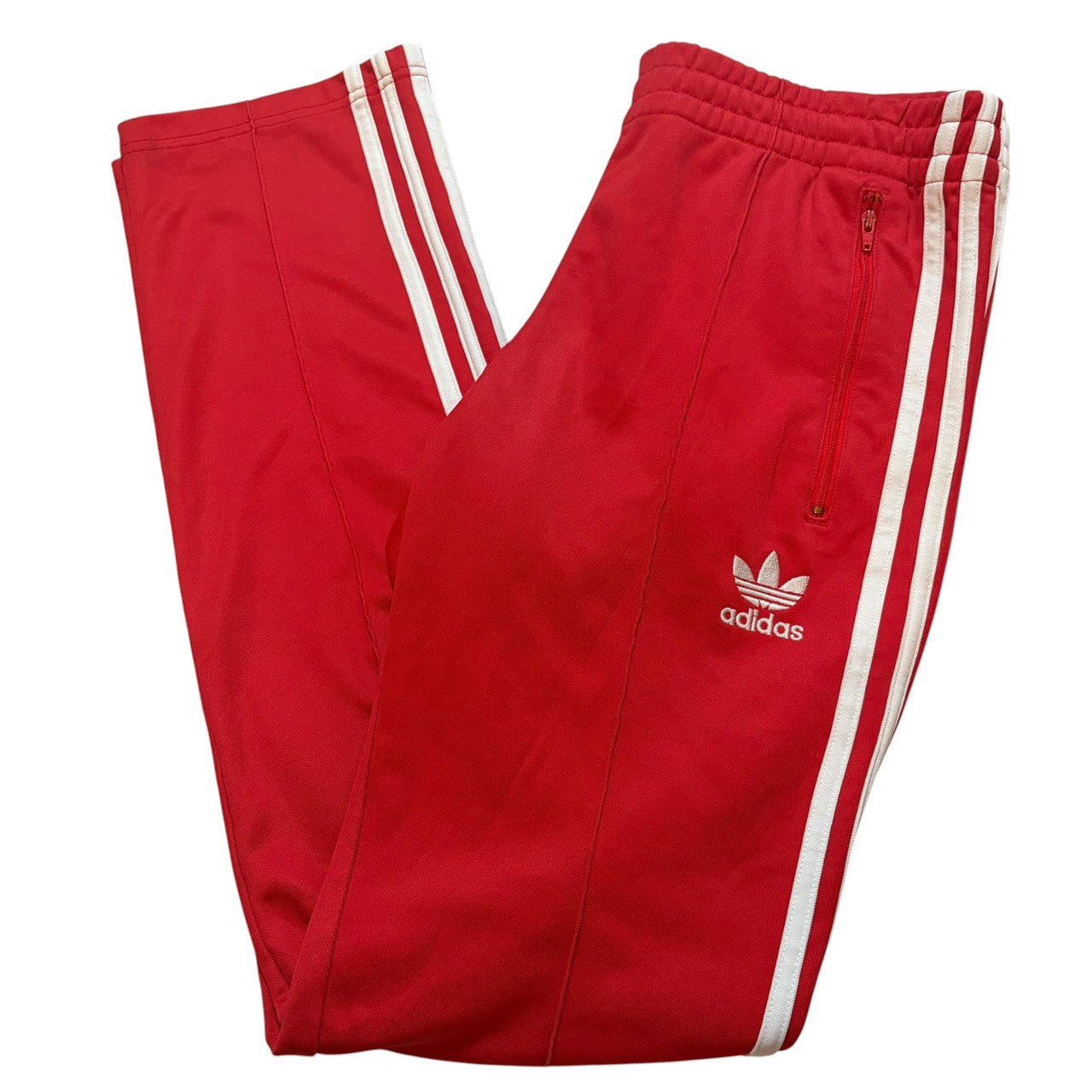 adidas アディダス ヨーロッパシリーズ トラックパンツ ジャージ 赤 M