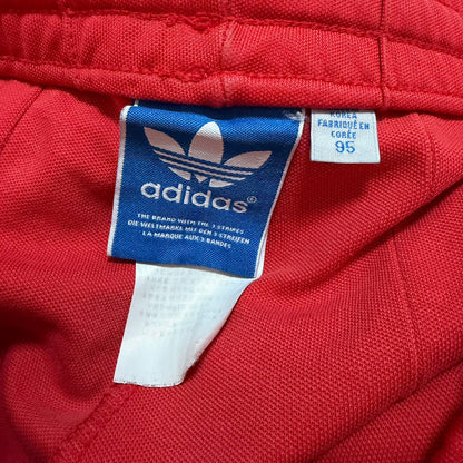 adidas アディダス ヨーロッパシリーズ トラックパンツ ジャージ 赤 M