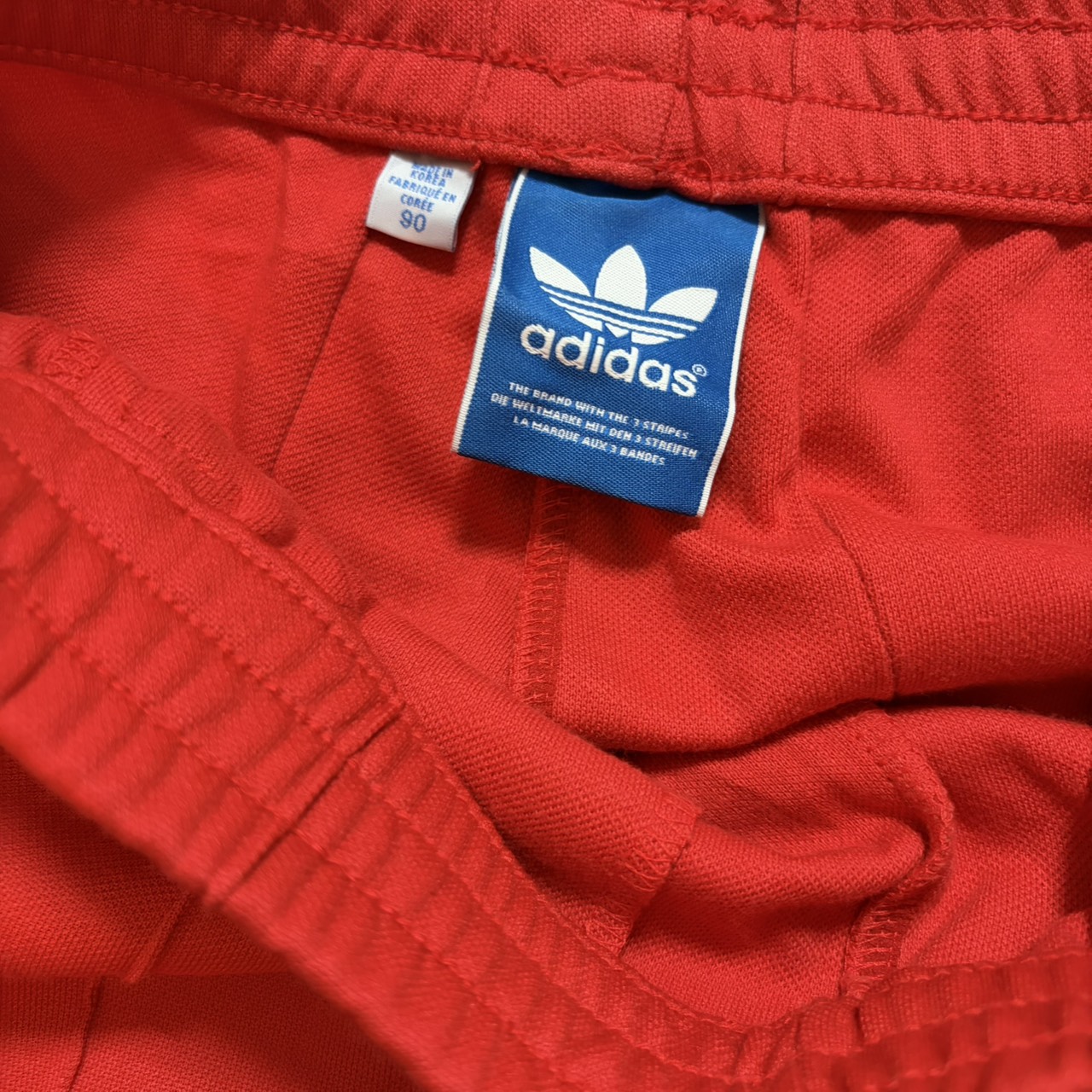 adidas アディダス ヨーロッパシリーズ トラックパンツ ジャージ レッド S