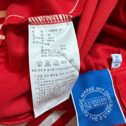 adidas アディダス ヨーロッパシリーズ トラックパンツ ジャージ レッド S