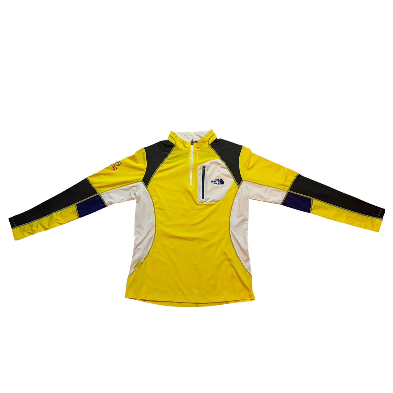 THE NORTH FACE ノースフェイス サミット ハーフジップ 黄黒 XS