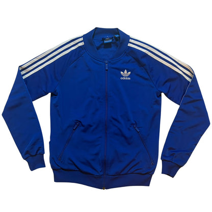 adidas アディダス トラックジャケット ジャージ ブルー  XS