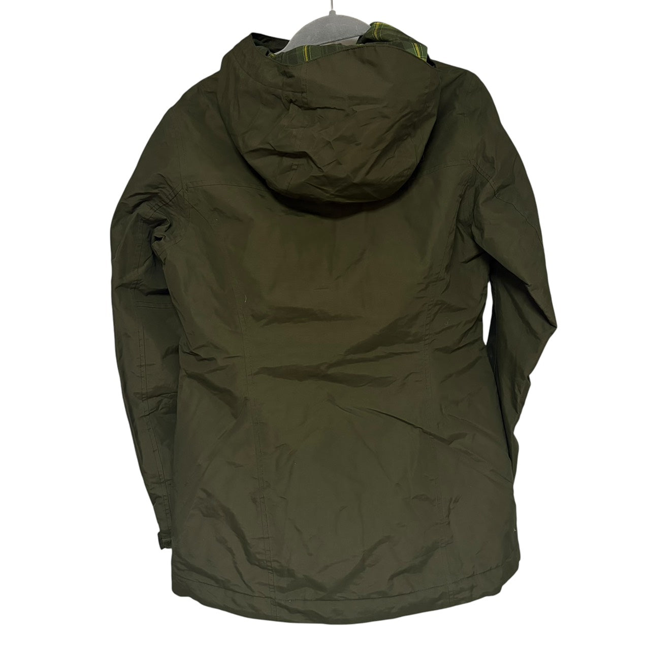 THE NORTH FACE ノースフェイス 中綿ジャケット フード付 カーキ S