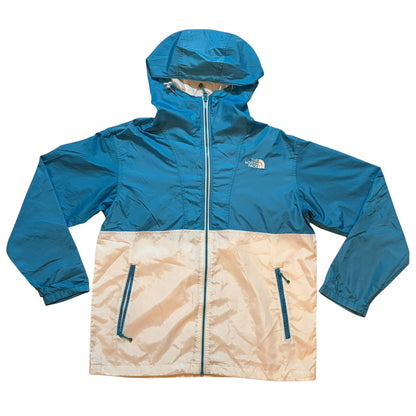 THE NORTH FACE ノースフェイス ナイロンジャケット スカイブルーホワイト XL