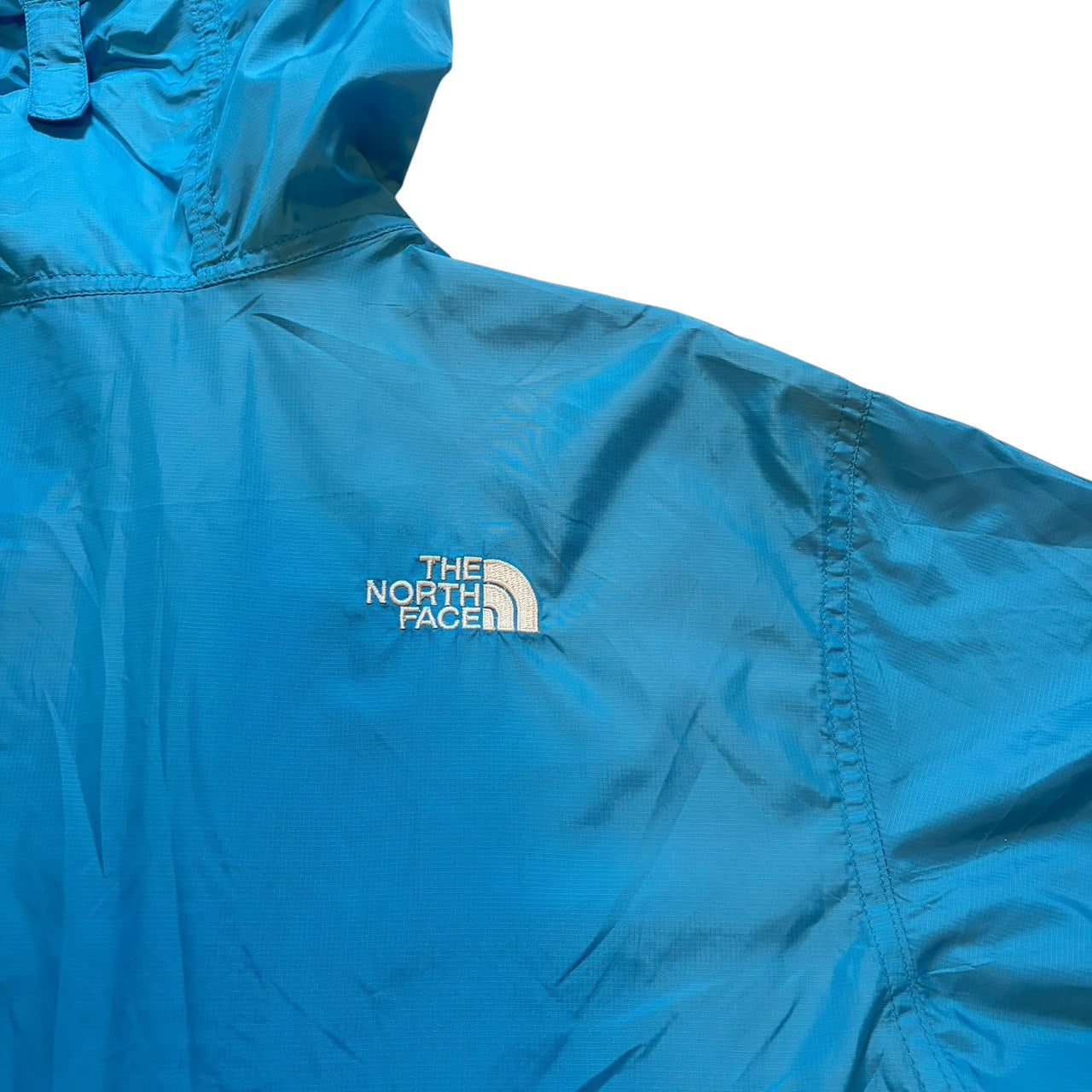 THE NORTH FACE ノースフェイス ナイロンジャケット スカイブルーホワイト XL
