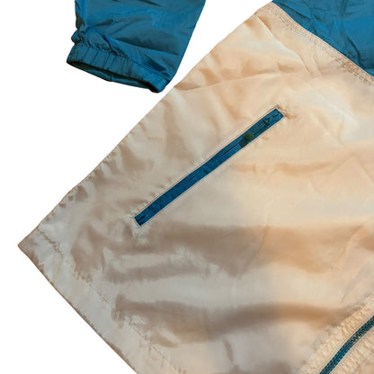 THE NORTH FACE ノースフェイス ナイロンジャケット スカイブルーホワイト XL