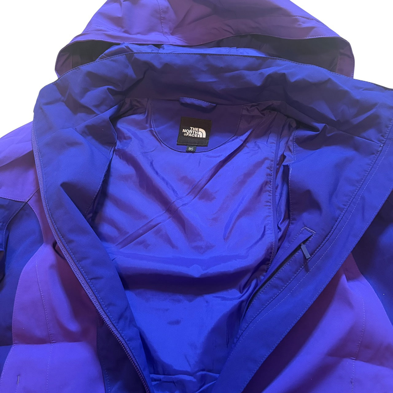 THE NORTH FACE ノースフェイス マウンテンパーカー パープル XL