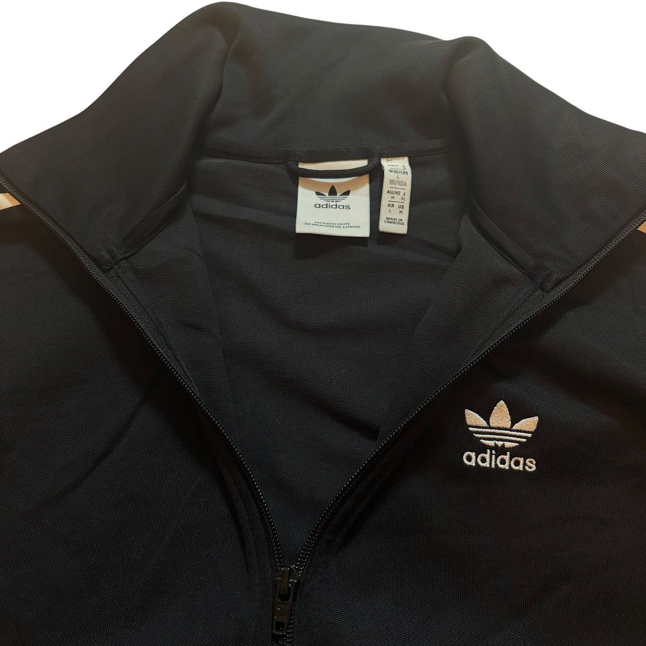 adidas アディダス ベッケンバウアー トラックジャケット 黒 L
