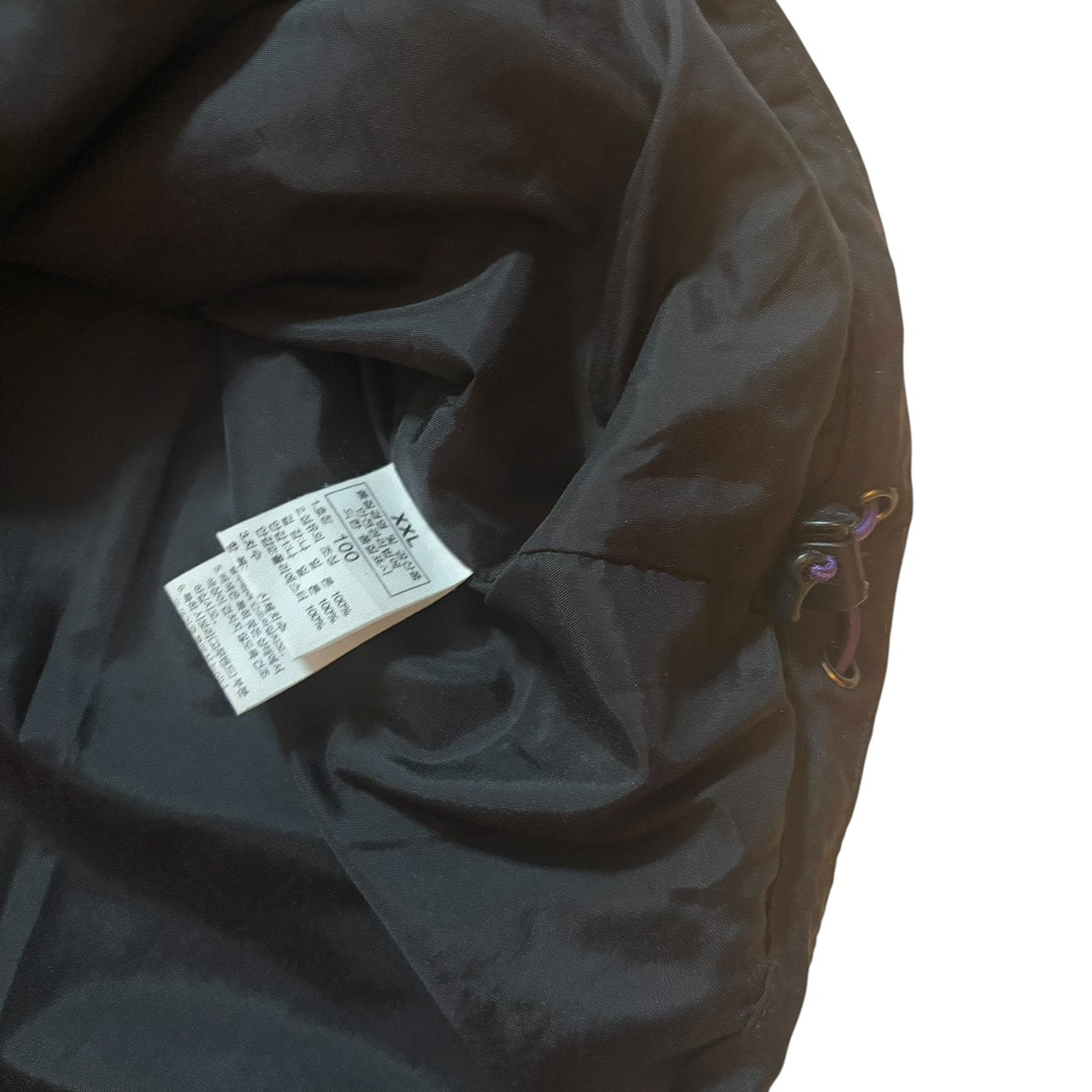 THE NORTH FACE ノースフェイス HYVENT マウンテンパーカー ブラックxパープル L