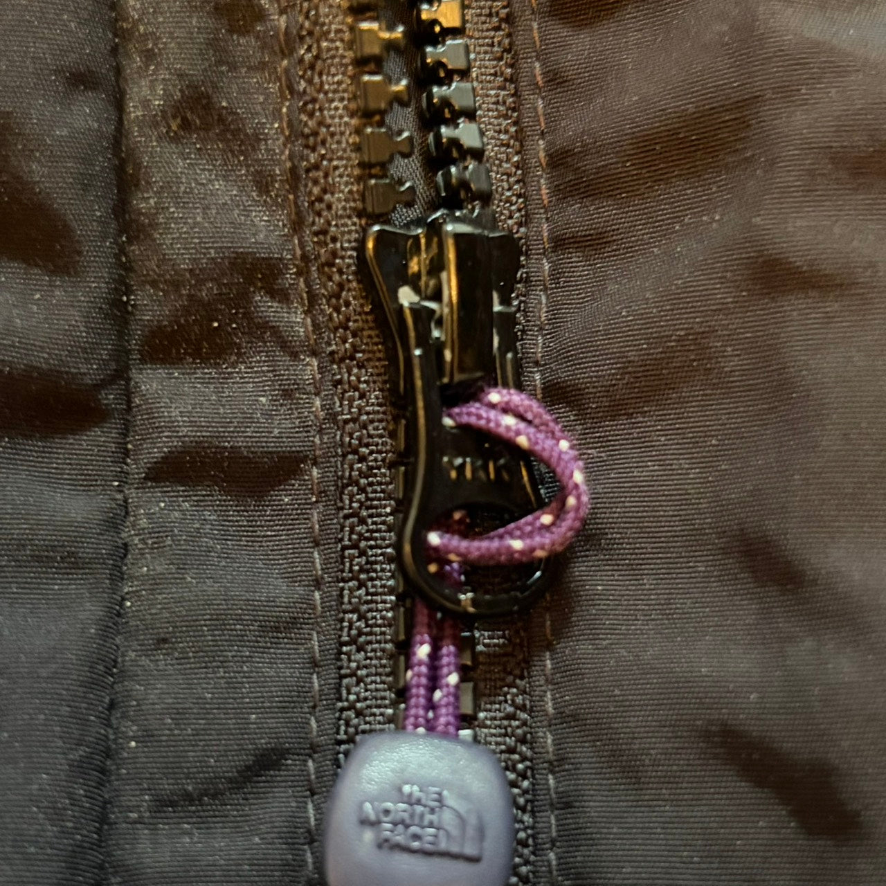 THE NORTH FACE ノースフェイス HYVENT マウンテンパーカー ブラックxパープル L