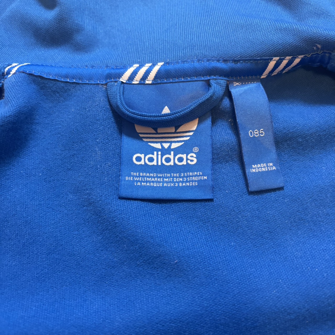 adidas アディダス ヨーロッパシリーズ トラックジャケット ブルー S