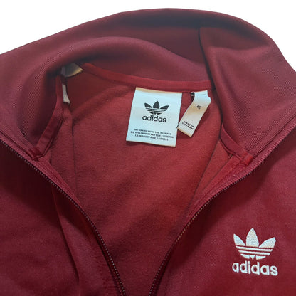 adidas アディダス トラックジャケット ボルドー トレフォイル XS