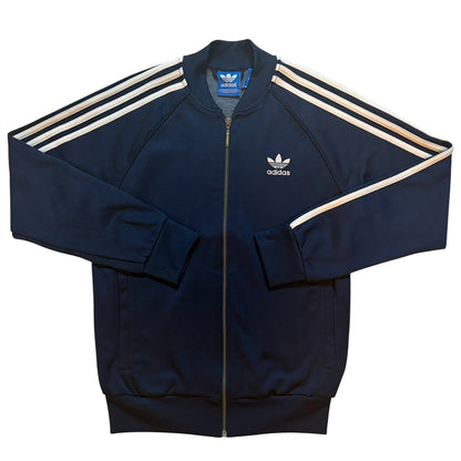 adidas アディダス スーパースターシリーズ トラックジャケット ジャージ ネイビー M