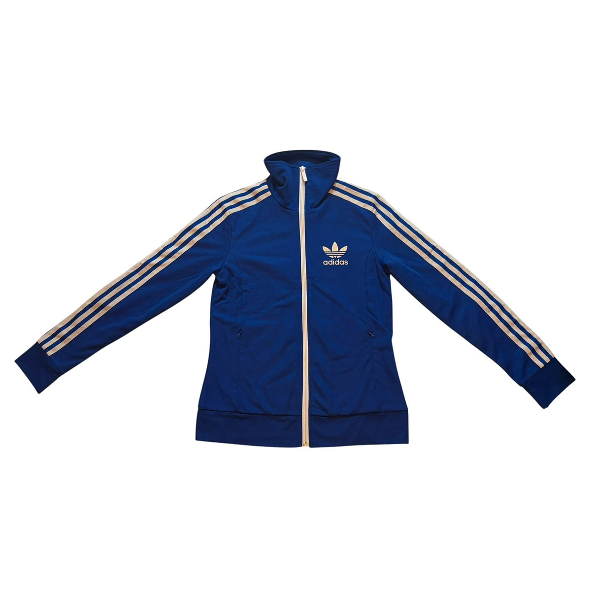 adidas アディダス ヨーロッパシリーズ トラックジャケット ジャージ ブルー M