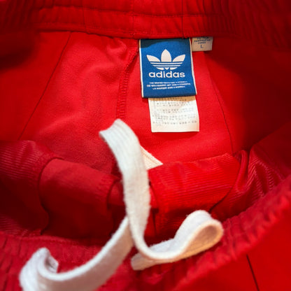 adidas アディダス ヨーロッパシリーズ レッド L トラックパンツ