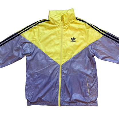 adidas アディダス ナイロンジャケット 3ストライプ マルチカラー M
