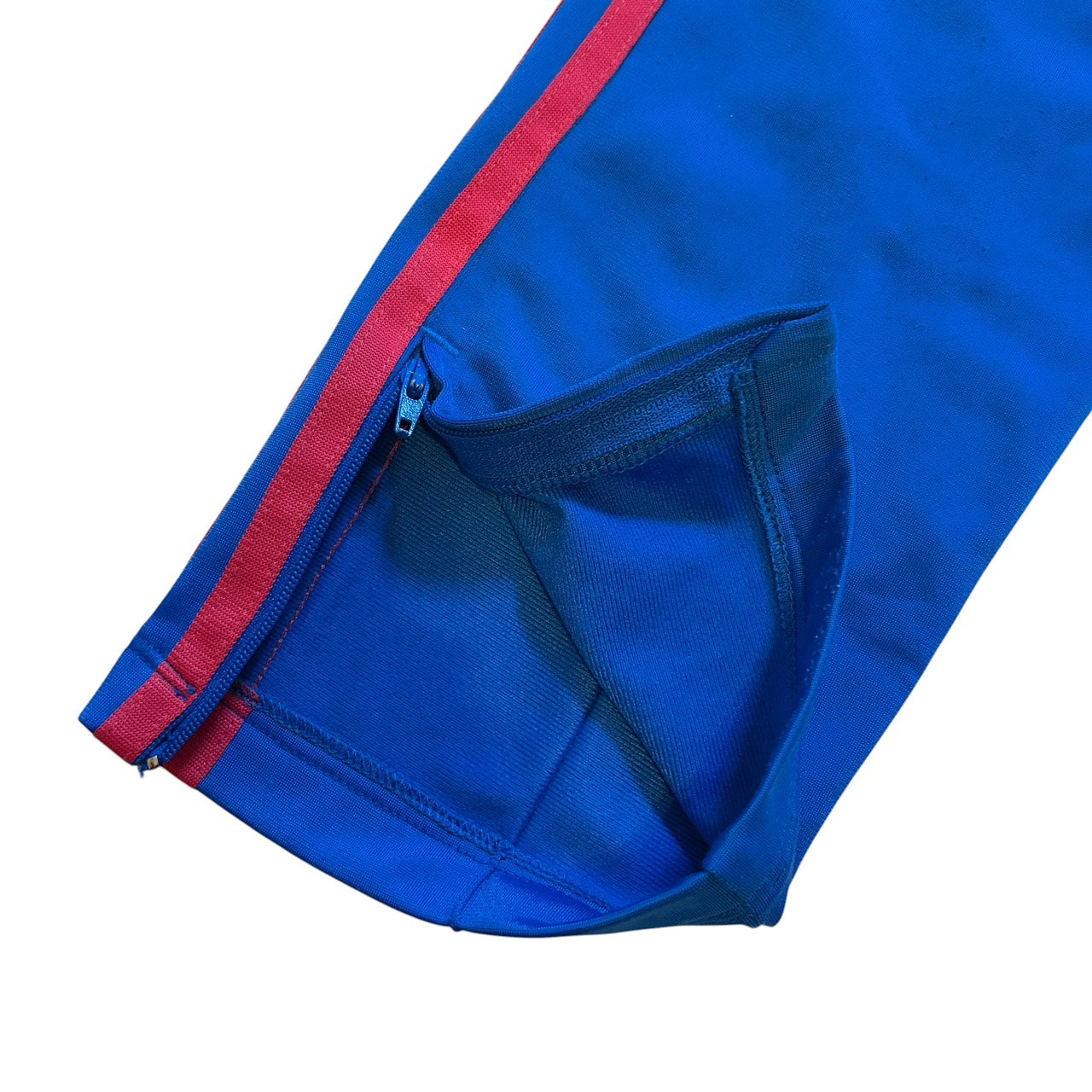 adidas アディダス トラックパンツ ファイヤーバード ブルーXオレンジ XS