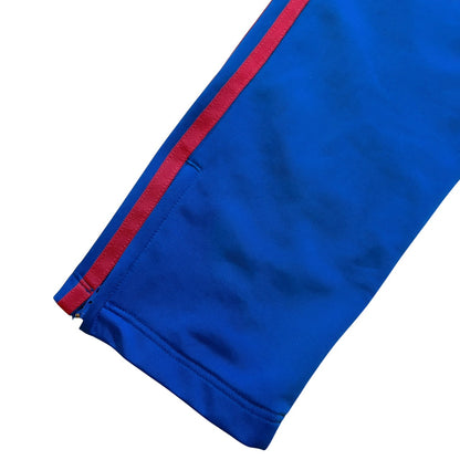 adidas アディダス トラックパンツ ファイヤーバード ブルーXオレンジ XS