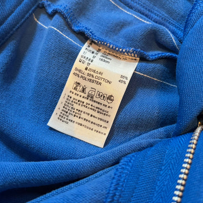 adidas アディダス フレアトラックパンツ ジャージ ブルー レディース S