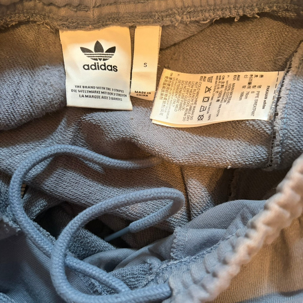 adidas アディダス PIPE Sweatpant スウェットパンツ グレー S