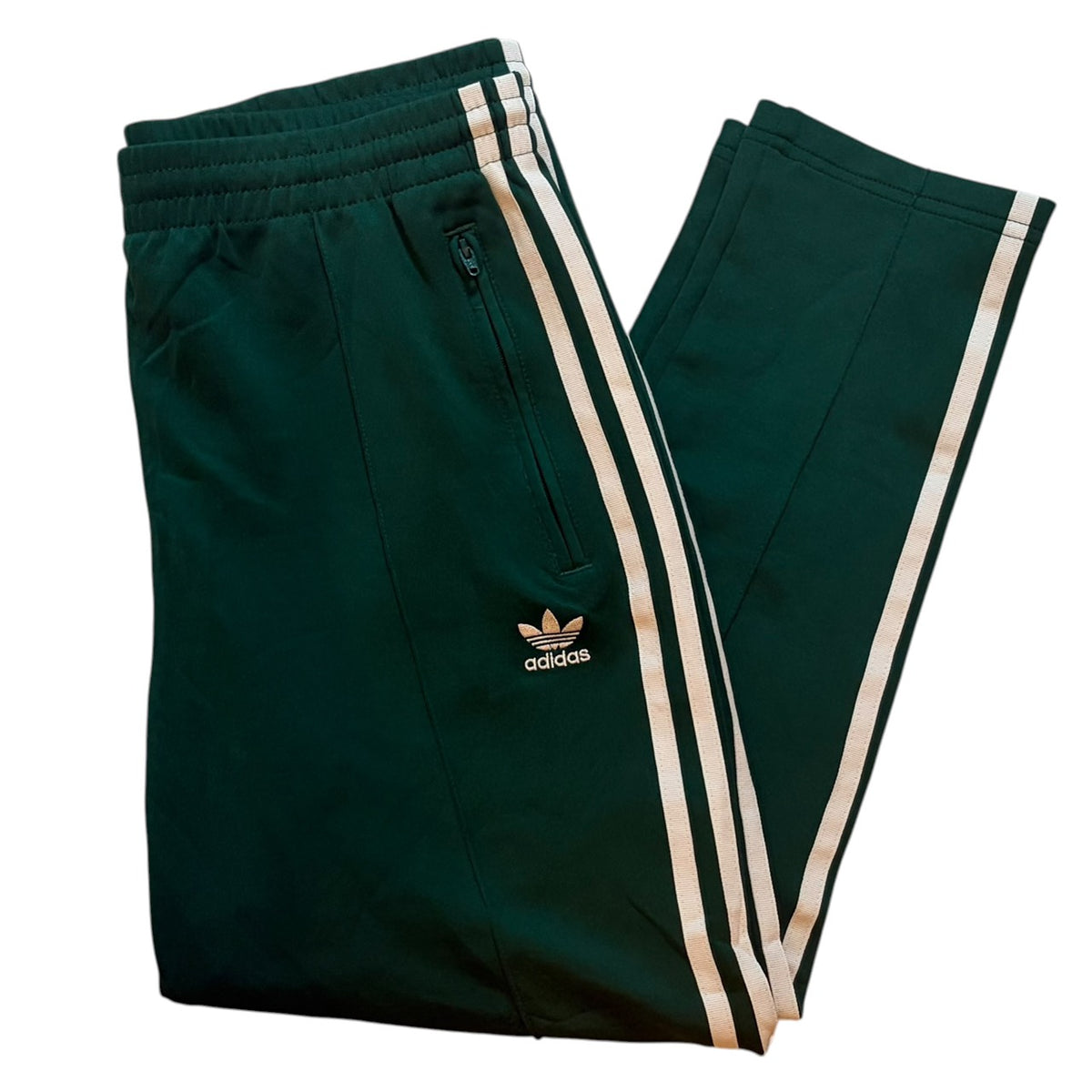 adidas アディダス スーパースターシリーズ トラックパンツ ジャージ ダークグリーン S