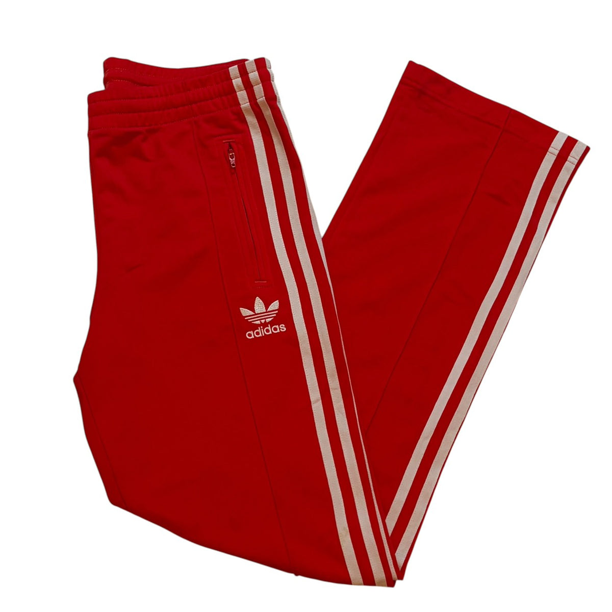 adidas アディダス ファイヤーバード トラックパンツ ジャージ レッド S