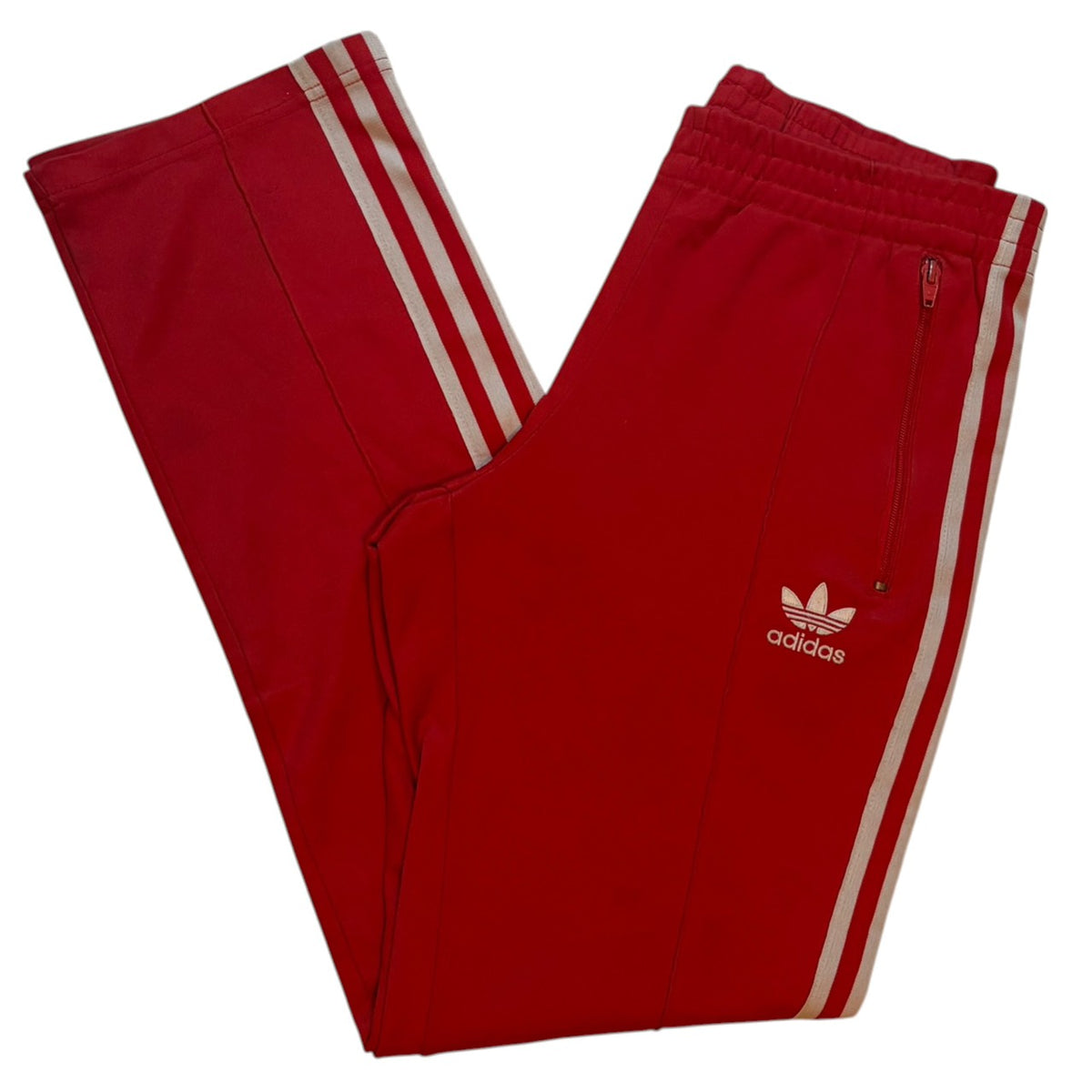 adidas アディダス ヨーロッパシリーズ トラックパンツ レッド L
