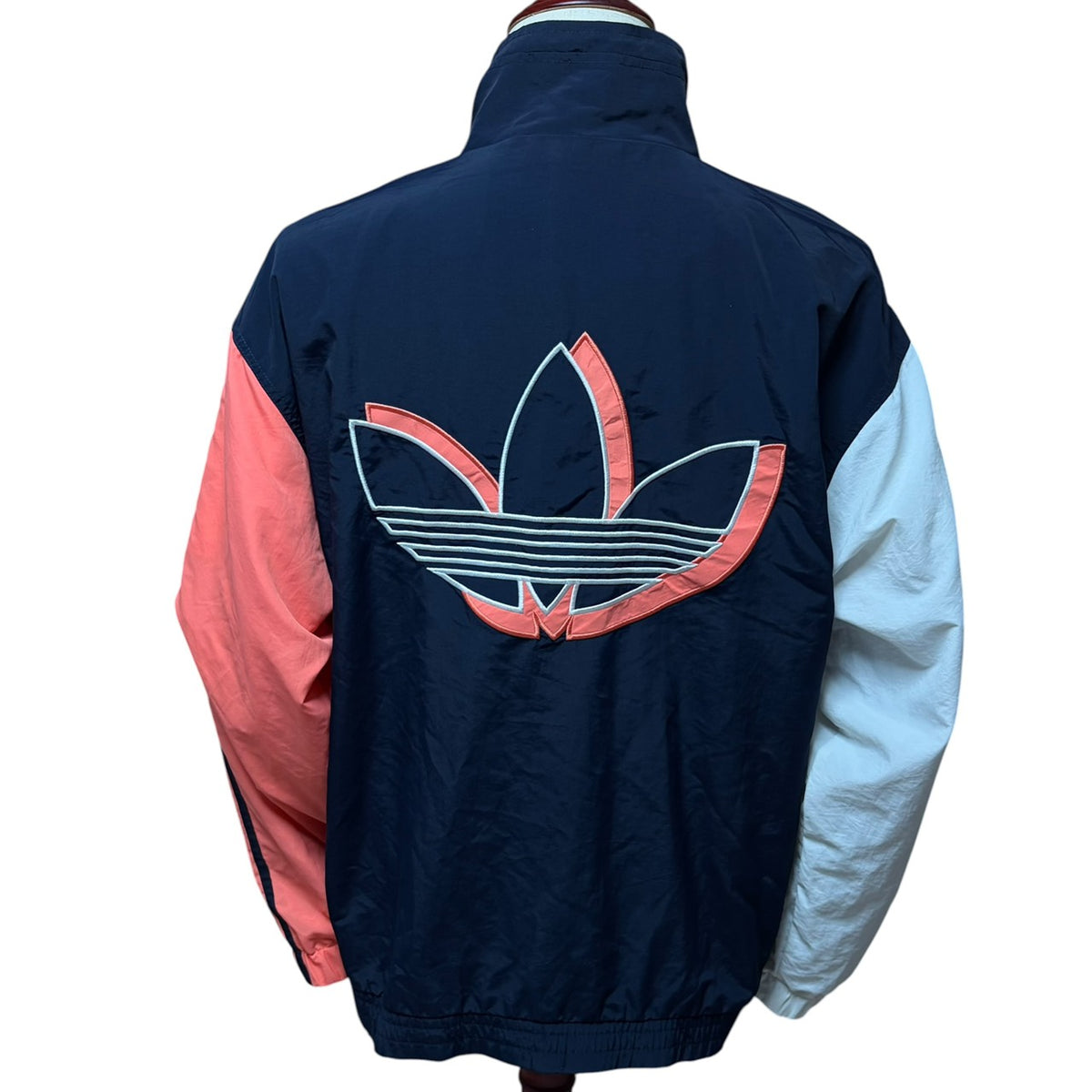 adidas アディダス トレフォイル ナイロンジャケット XL