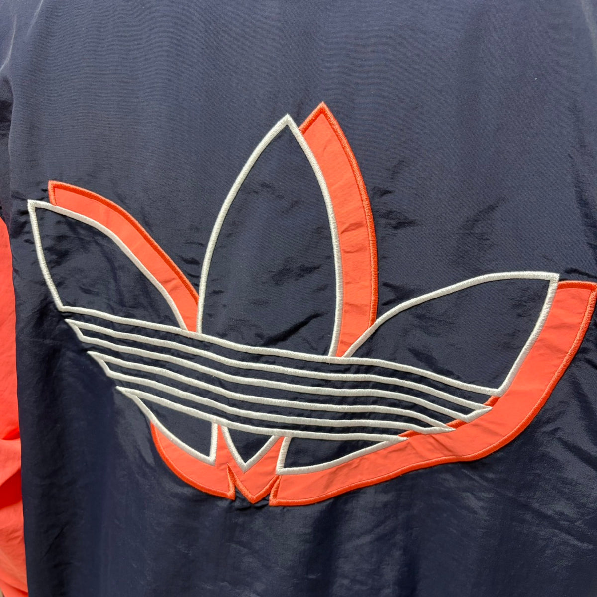 adidas アディダス トレフォイル ナイロンジャケット XL