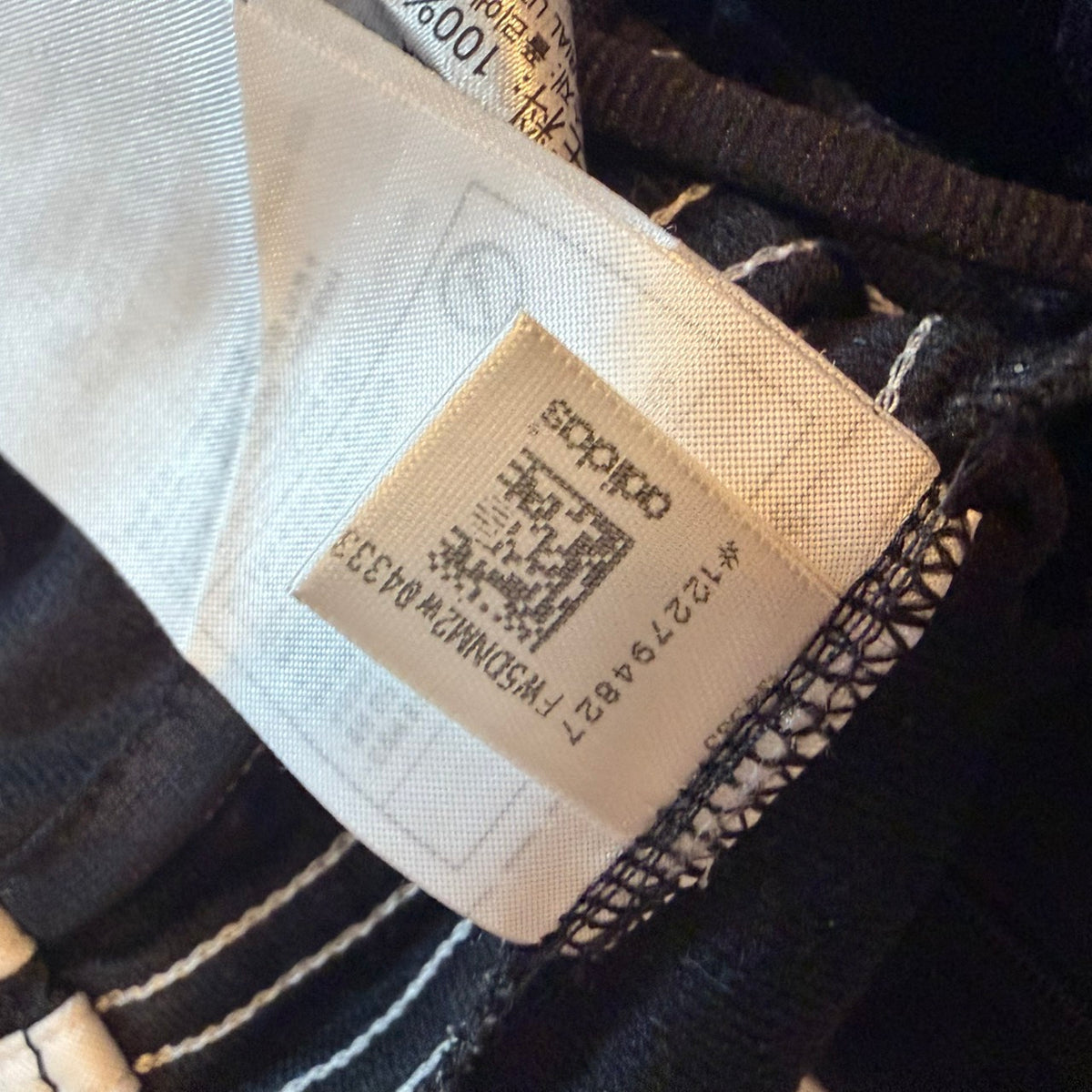 adidas アディダス トラックパンツ ジャージ ブラック XL