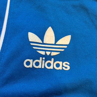 adidas アディダス トラックジャケット ジャージ ブルー S