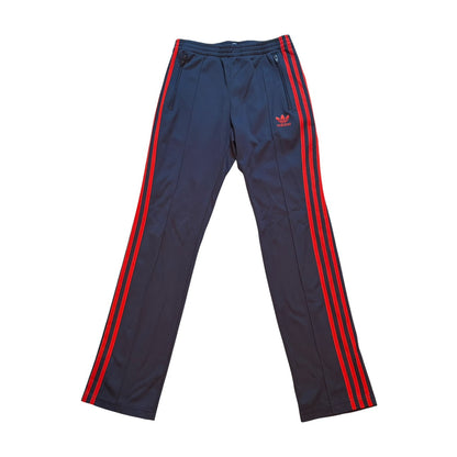 adidas アディダス ヨーロッパシリーズ トラックパンツ ジャージ ネイビー×レッド M