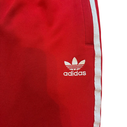 adidas アディダス スーパースターシリーズ トラックパンツ ジョガーパンツ レッド M