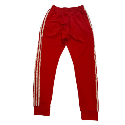 adidas アディダス スーパースターシリーズ トラックパンツ ジョガーパンツ レッド M