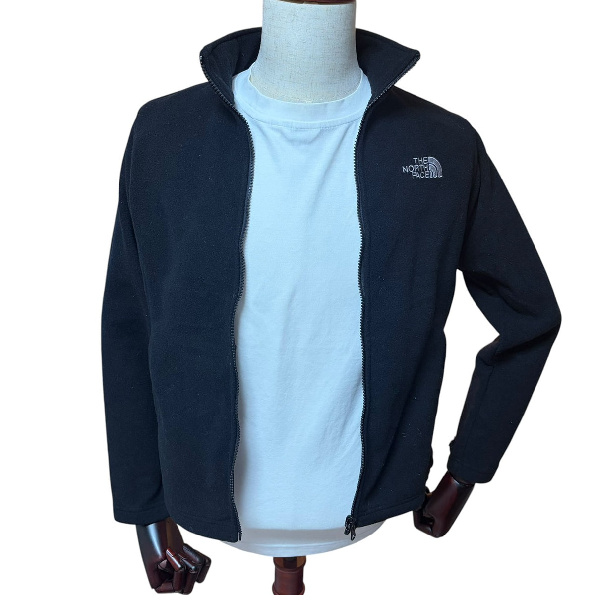 THE NORTH FACE ノースフェイス フリースジャケット 黒 ブラック M