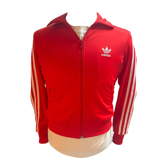 adidas ジャージ 赤 M 管理番号B-001