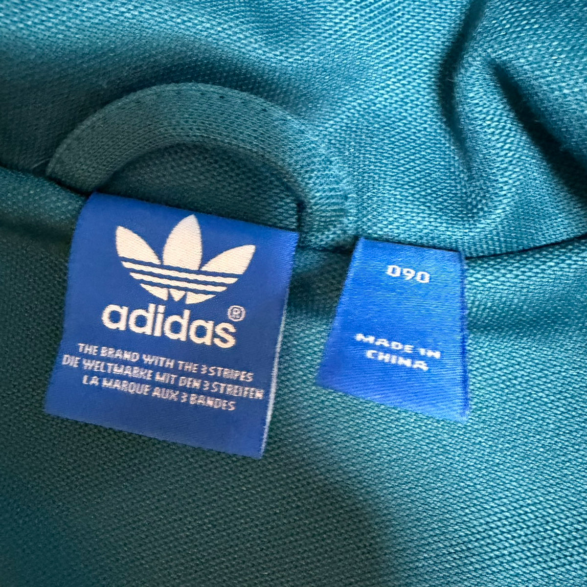 セット品　adidas ジャージ+パンツ　グリーン　90サイズS相当 管理番号B-014