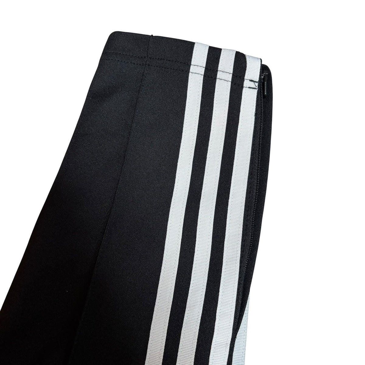 adidas ジャージパンツ　ファイアバードロゴ　サイドジップポケット　黒　M 管理番号B-020