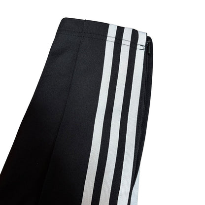 adidas ジャージパンツ　ファイアバードロゴ　サイドジップポケット　黒　M 管理番号B-020