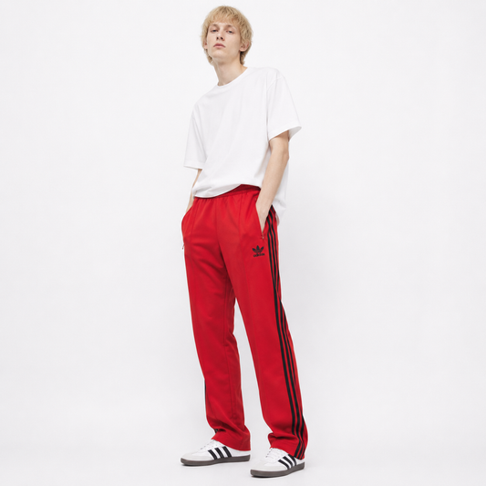 adidas アディダス ジャージ ヨーロッパシリーズ トラックパンツ レッド x ブラック XL