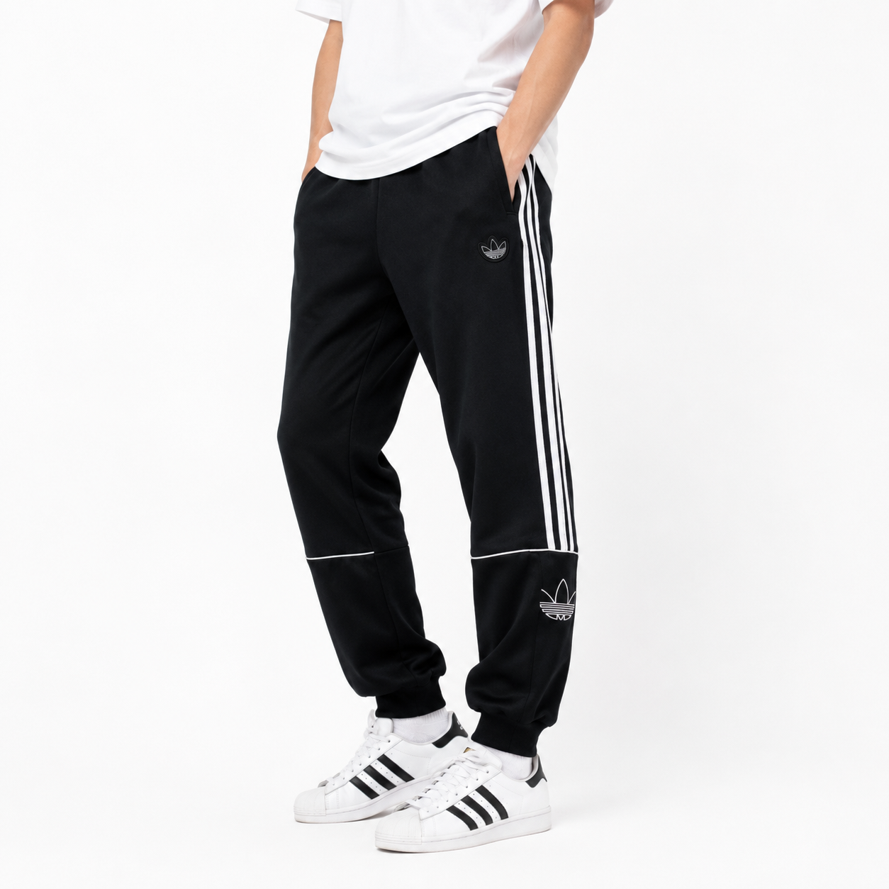 adidas Outline Series Sweat Jogger Pants Black L